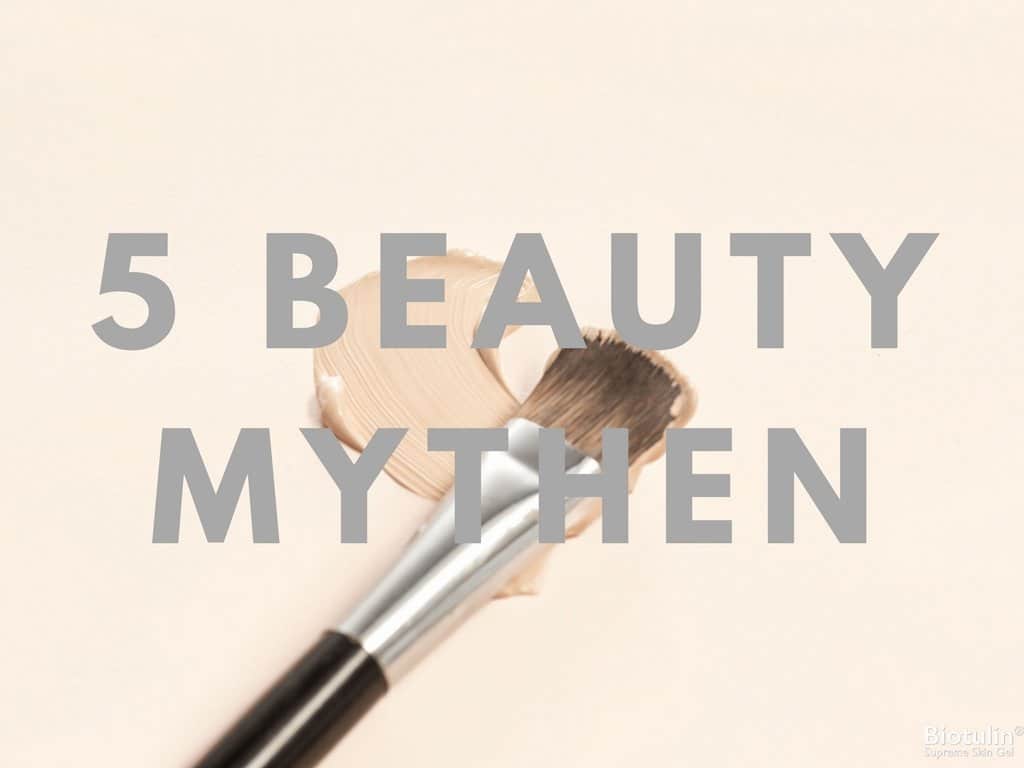 5 Beauty-Mythen