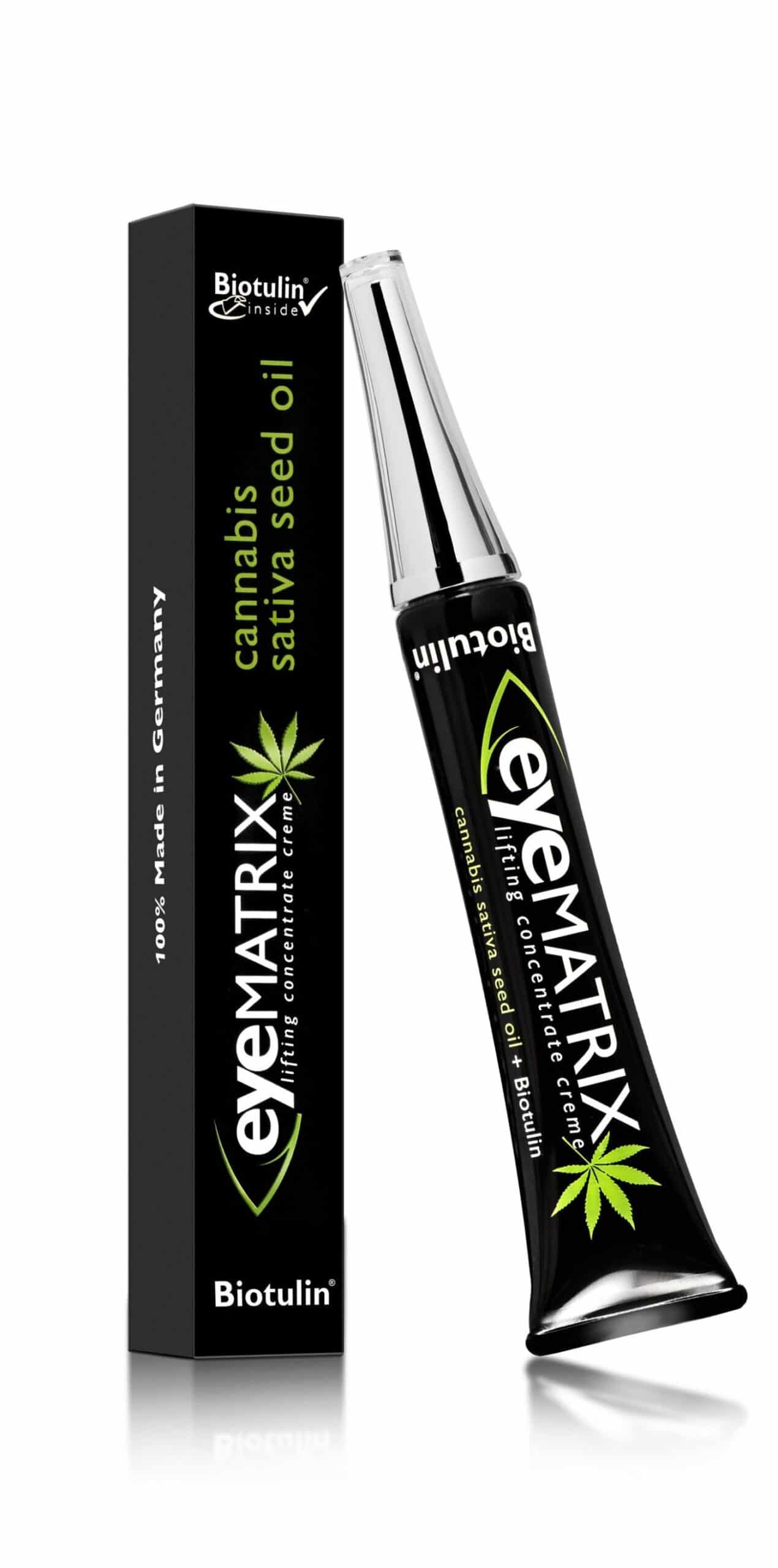 eyeMATRIX Lifting Concentrate Eye Creme  Die kosmetische Innovation von Biotulin gegen Tränensäcke und Schlupflider