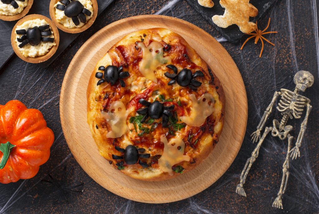 Halloween Party Pizza